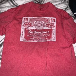 Budweiser graphic tee size xl